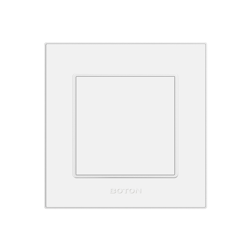 Blank Plate White Cover Wall Switch