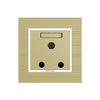 Commercial 15A Wall Switched Socket without Lamp