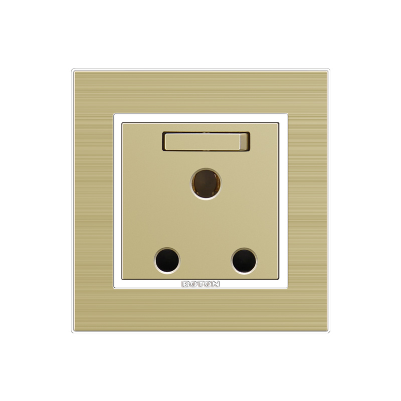 Commercial 15A Wall Switched Socket without Lamp