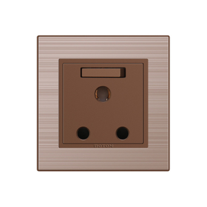 Commercial 15A Wall Switched Socket without Lamp