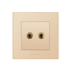 Home Electrical Two Wire Audio Socket