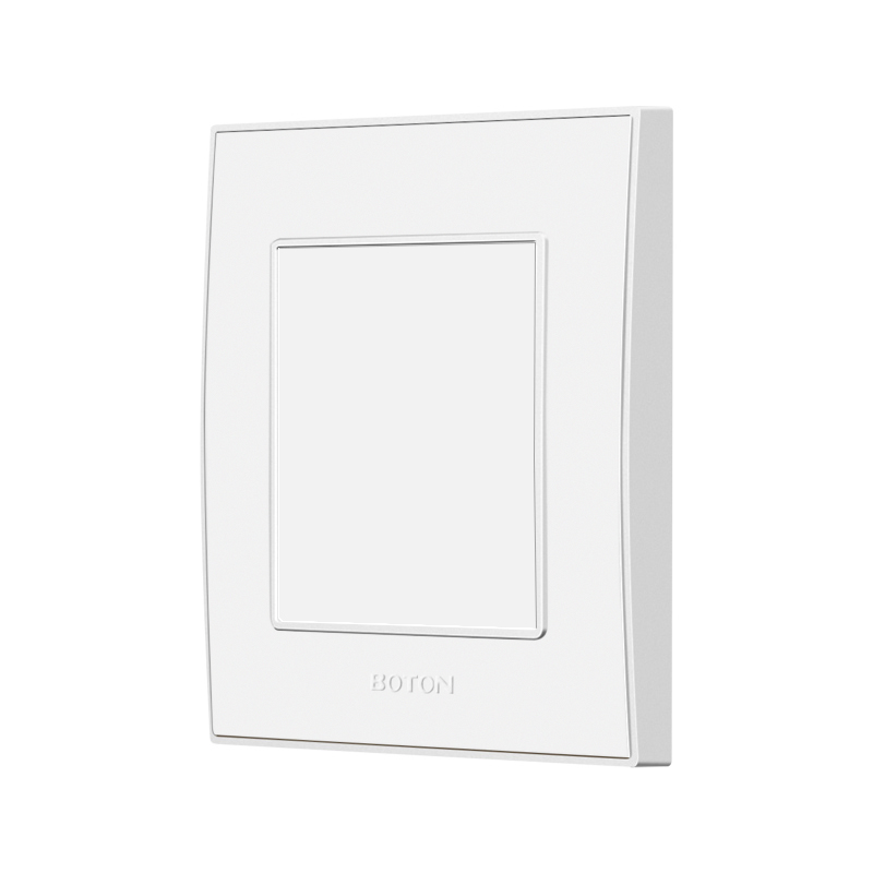 Blank Plate White Cover Wall Switch