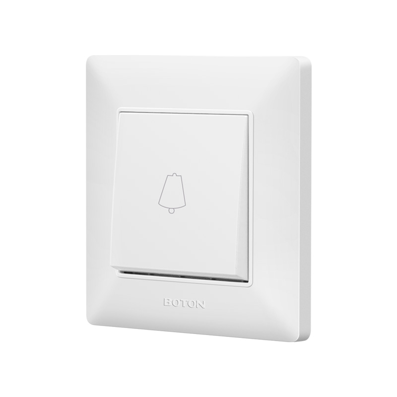 Indoor White Doorbell Wall Switch for Home Appliance