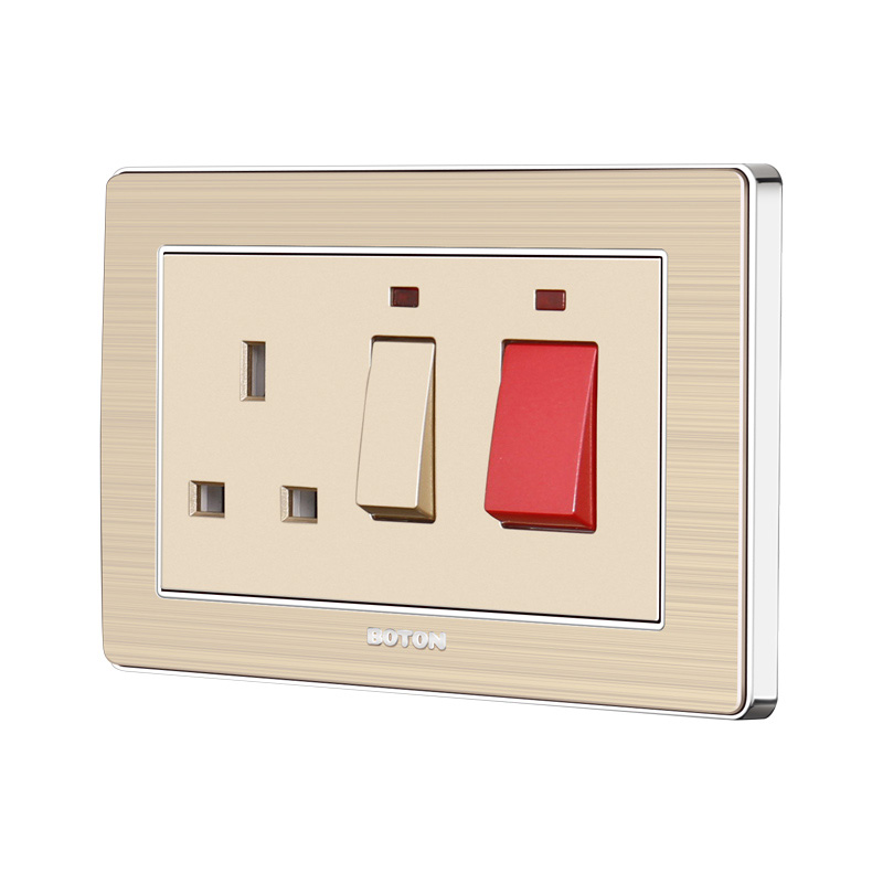 Push Button Cook Unit Switch Socket for Kitchen