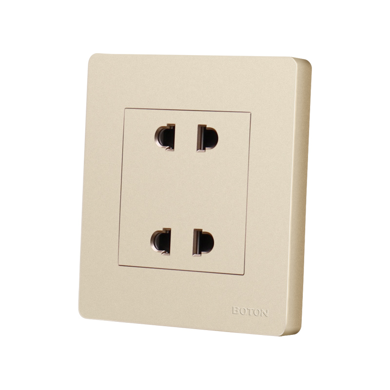 Indoor Decorator 4 Pin Multi Funcational Wall Socket