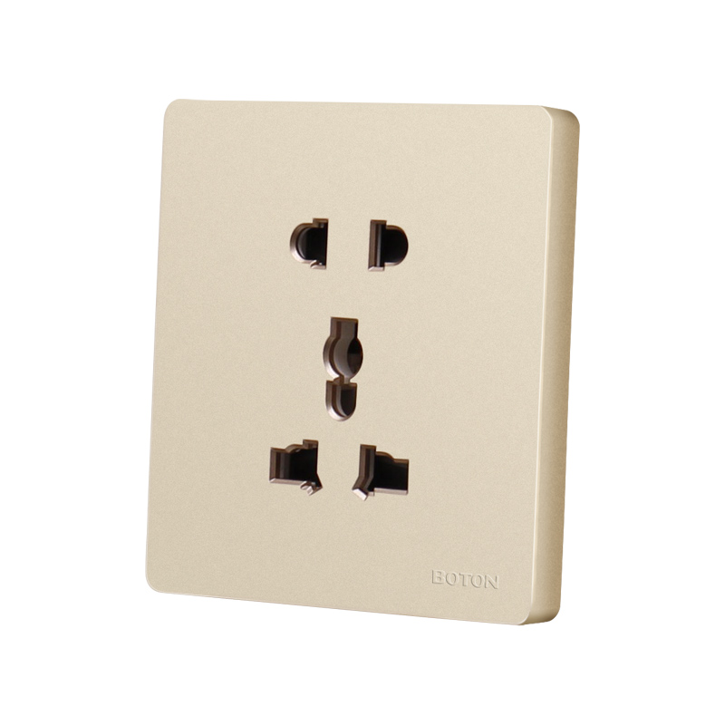 Flush Mounted 5 Pin Universal Switch Socket