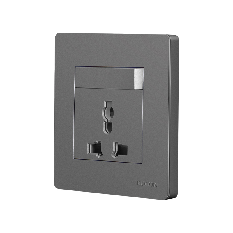 1 Gang Switch with 3 Pin Multi Wall Socket