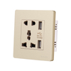 Flush Mounted Multi Funcational Socket with USB Charging