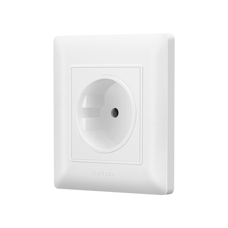 Apartment 16A Wall Socket without Grounding Schuko 