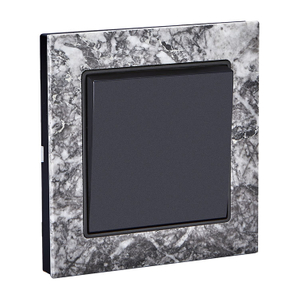 Home 1 Gang Stone Frame Wall Switch