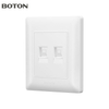 School Twin Computer White Wall Switch Socket