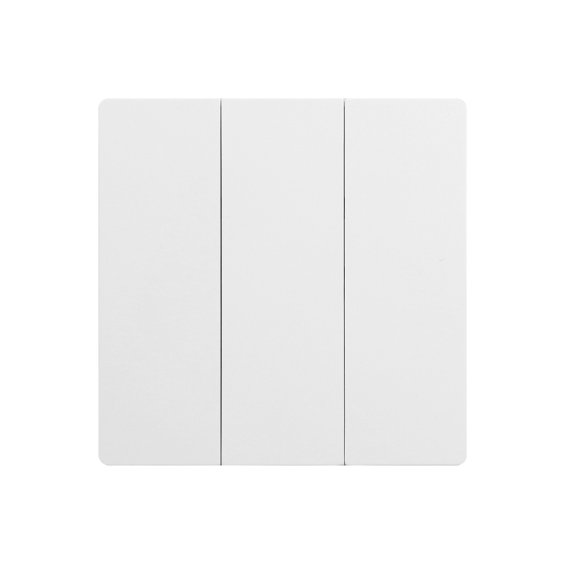 3 Gang British Standard Wall Plate Smart Switch