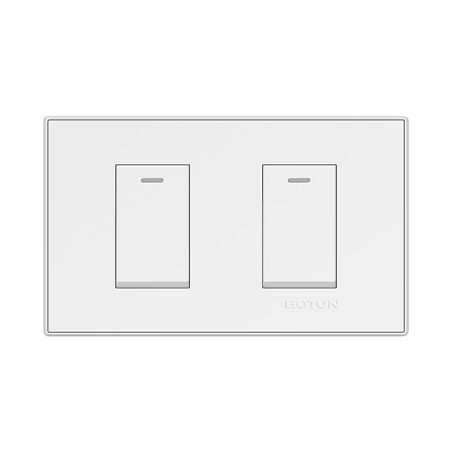 Rectangular Flush Type Decorator Wall Switch