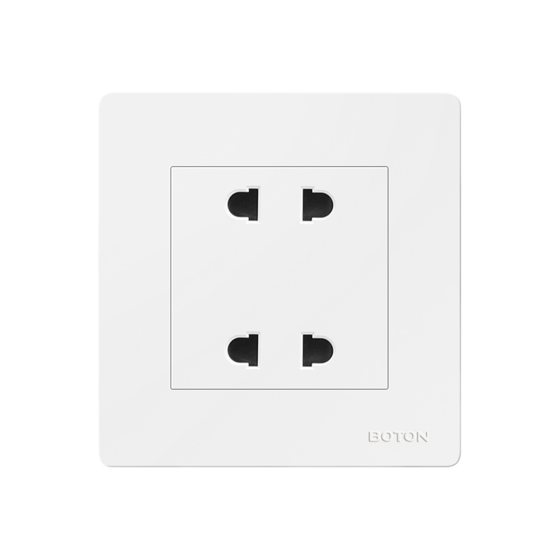 Indoor Decorator 4 Pin Multi Funcational Wall Socket