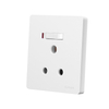 UK Standard Flush Mounted Two Pole Switched Socket