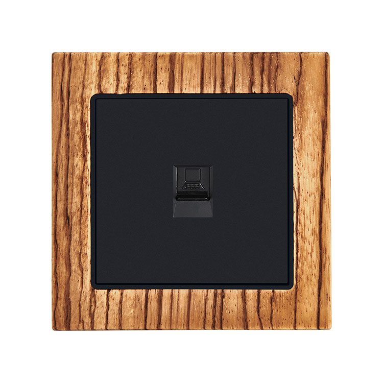 Hotel Computer Wood Frame Wall Switch Socket