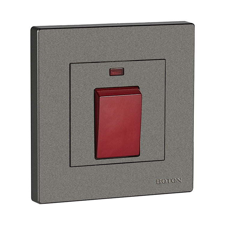 Home Heater 45A Wall Switch with Lamp