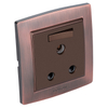 86 Type Durable Colored Finsihed 15A Switched Socket