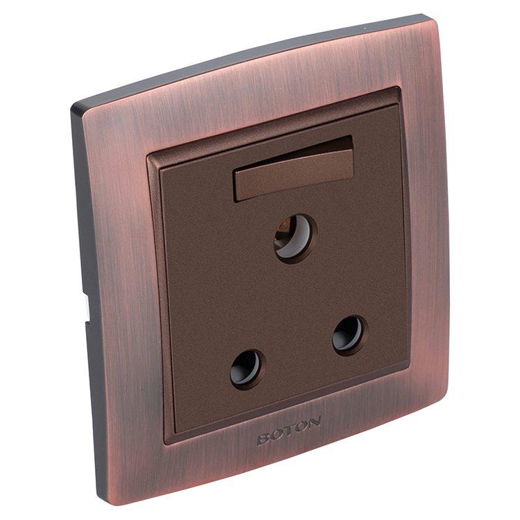 86 Type Durable Colored Finsihed 15A Switched Socket