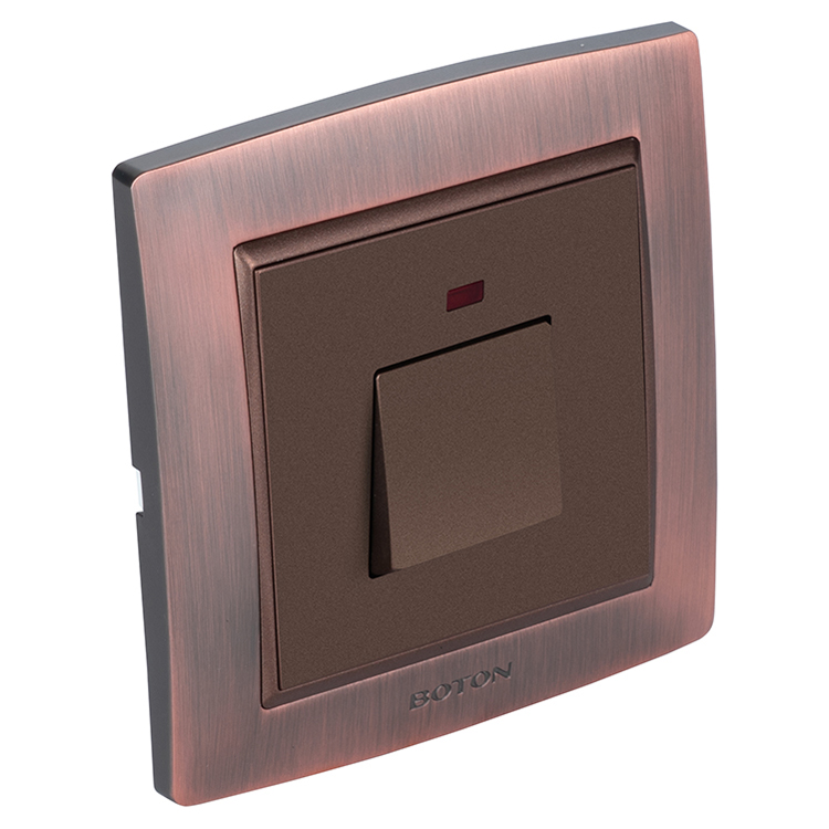 Luxury Flush Mounted 20A Rocker Wall Switch