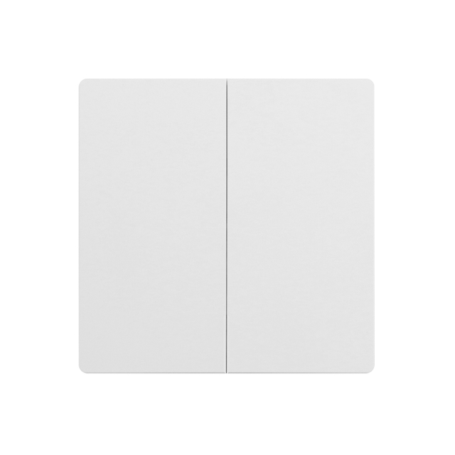 Ultra thin 2 Gang Single Double Pole Intermediate Wall Switch