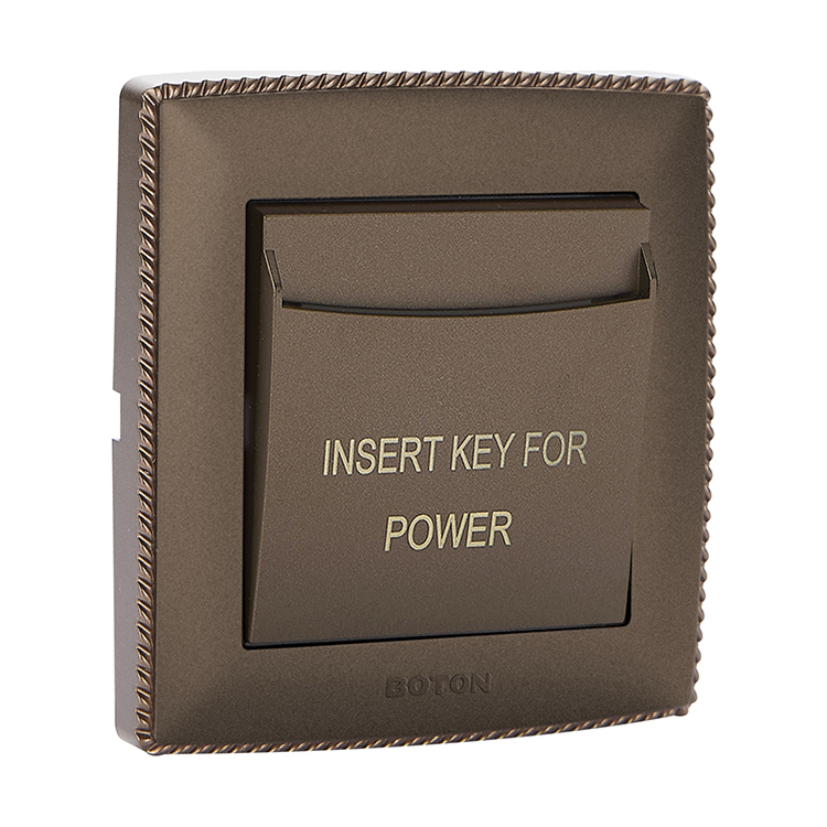 Insert Card Power Wall Switch for Hotel 