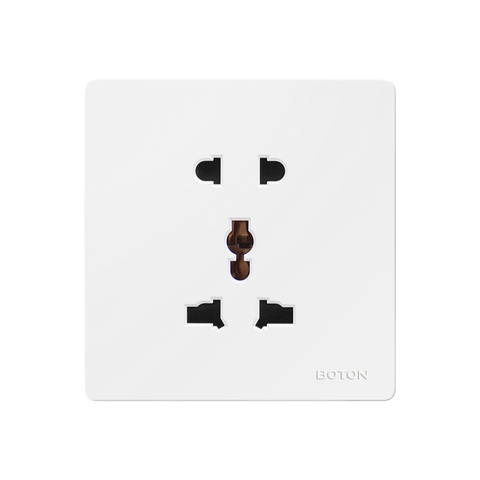 Flush Mounted 5 Pin Universal Switch Socket