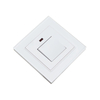 20A White Glass Rocker Wall Switch