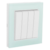 Villa 4 Gang 2 Way Glass Wall Switch