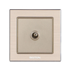 TV Aluminum Wall Switch Socket for Apartment 