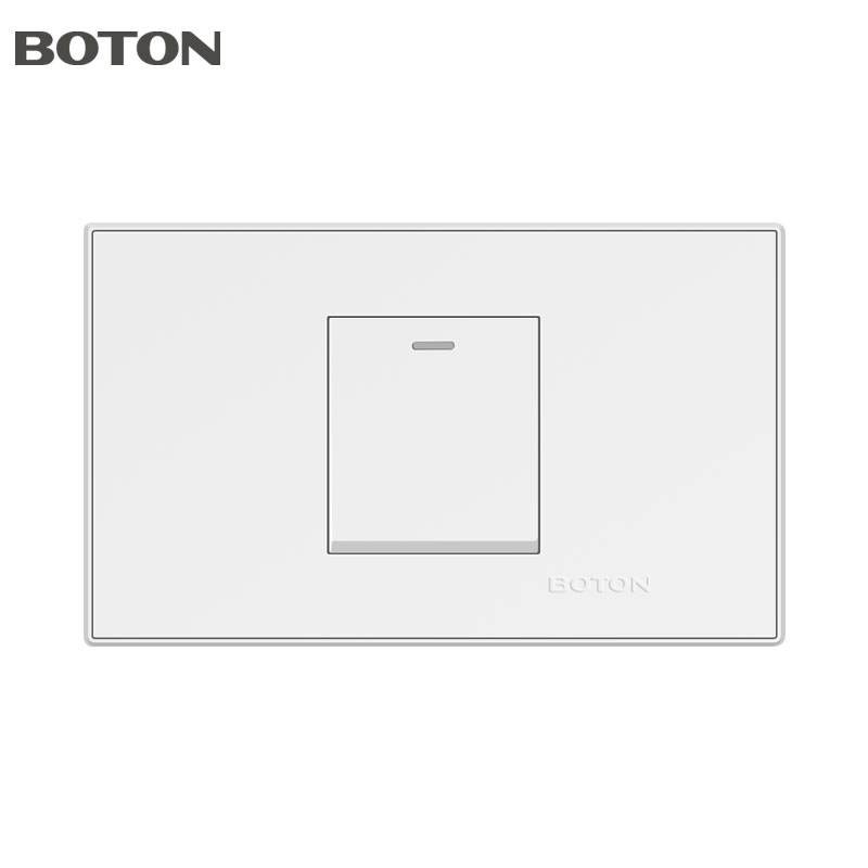 Home White Color Decor Wall Switch