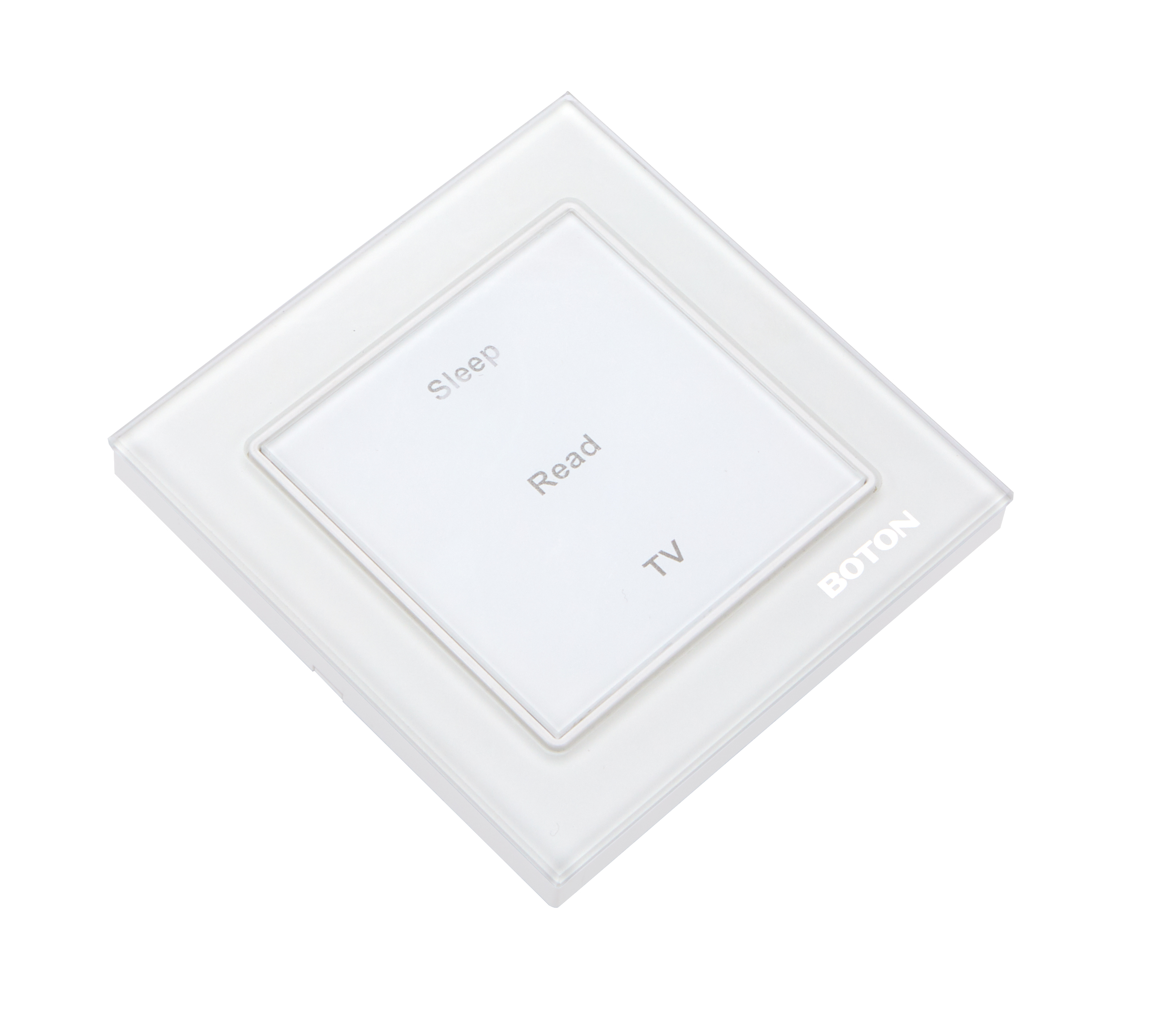 White Glass Touch Screen Smart Switch