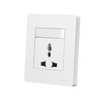 1 Gang Switch with 3 Pin Multi Wall Socket