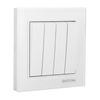 Apartment 4 Gang 2 Way Glass Wall Switch Socket