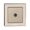 TV Aluminum Wall Switch Socket for Apartment 