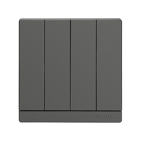 Flush Type 4 Gang 2 Way Decor Wall Switch