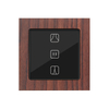 Wood Frame Decor Wall Smart Switch