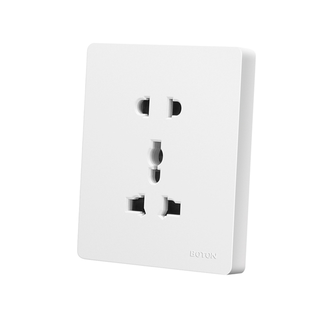 Flush Mounted 5 Pin Universal Switch Socket