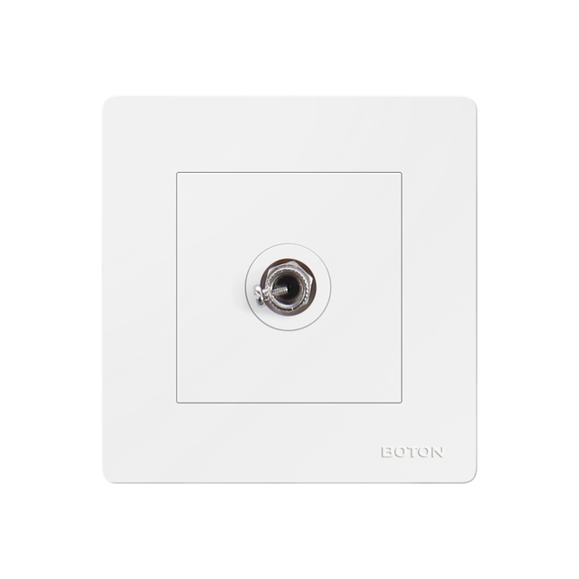 Hotel Flush Type Satellite TV Wall Socket