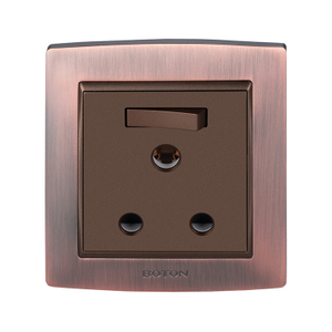 86 Type Durable Colored Finsihed 15A Switched Socket