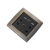 Flush Mounted 5 Pin Multi Functional Socket with USB Charging