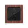 Wood Frame Decor Wall Smart Switch