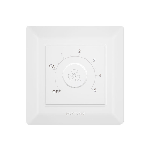 Home White Color Fan Speed Switch