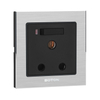 Commercial Single Phase 15A Switch Socket with Lamp