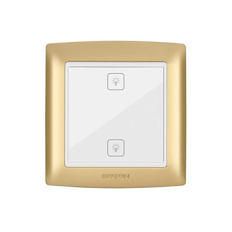 Luxury Zinc Alloy Frame Zigbee Smart Wall Switch