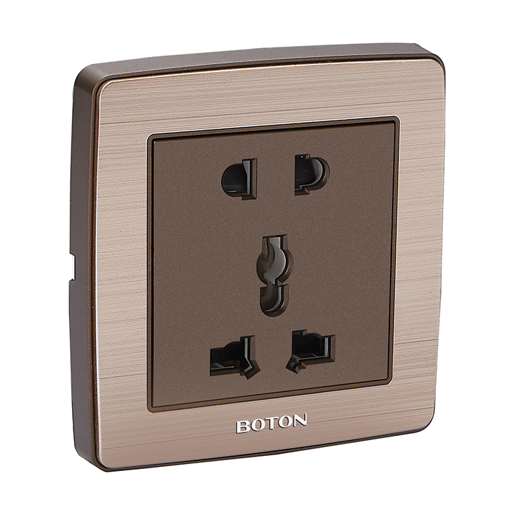 Commercial 5 Pin Universal Wall Switch Socket