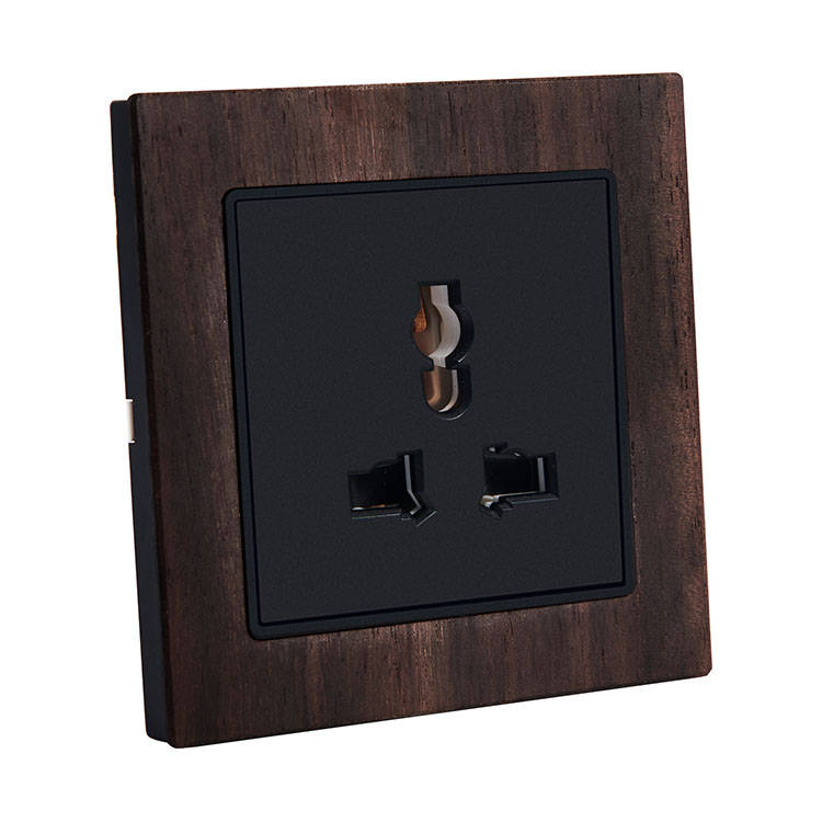 Hotel 3 Pin Multi Functional Wall Socket