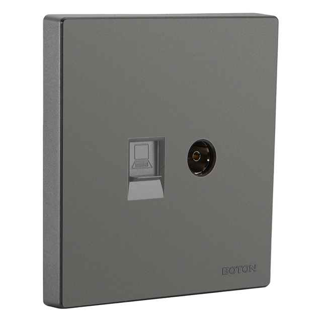 Hospital TV and Computer Electrical Wall Socket