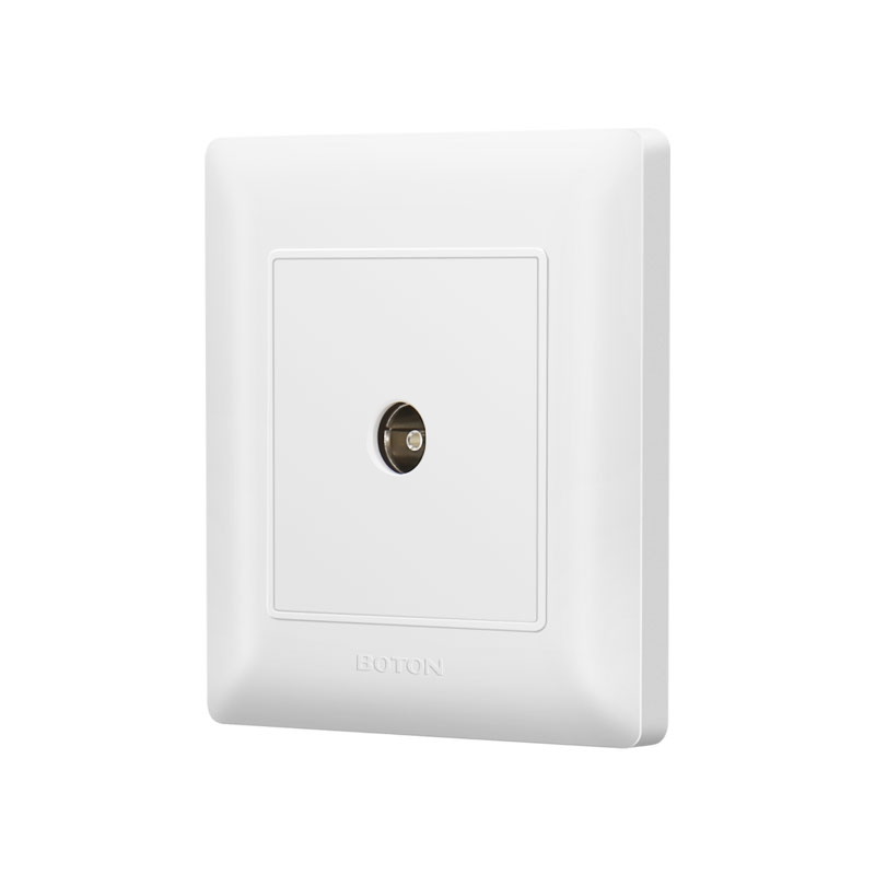 Apartment Electrical TV White Wall Socket