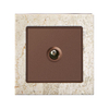 Stone Frame Electrical TV Wall Switch Socket 